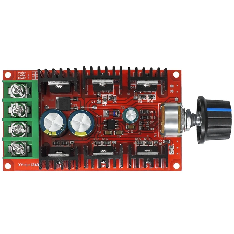 Горячая XD-12V 24V 48V 2000W MAX 10-50V 40A DC мотор контроль скорости PWM HHO RC контролер