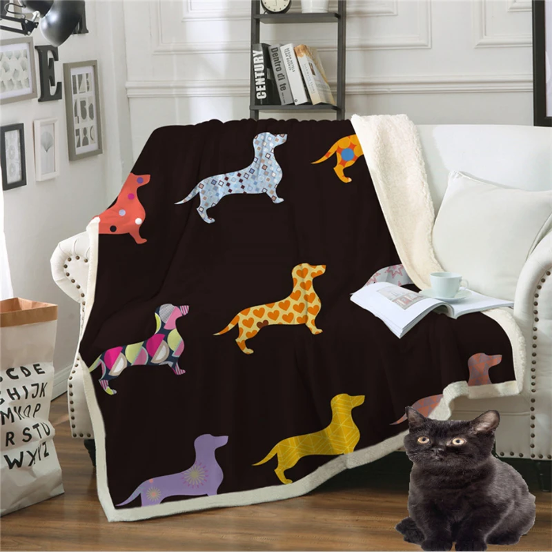 

Christmas Decorations for Home Digital Printed Cotton Velvet Blanket Sofa Blanket 100% Polyester 130cmX150cm Blankets for Beds