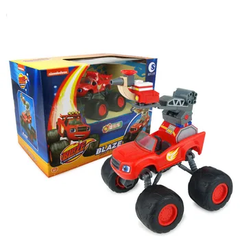 

Blaze Fire Control Toy Car Engineering Toy Car Building Blocks Games For Children Originality Building Blocks For Kids New