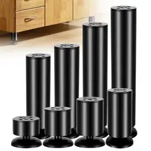 Durable Stainless steel Furniture Leg Adjustable Sofa Cabinet Foot Support Mat Coffee Table Legs Support Legs Furniture Feet
