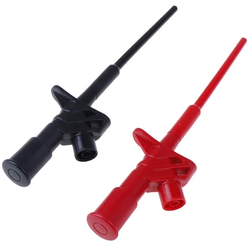 

Quick Test Hook Clip Professional Insulated High Voltage Flexible Testing Probe 4mm