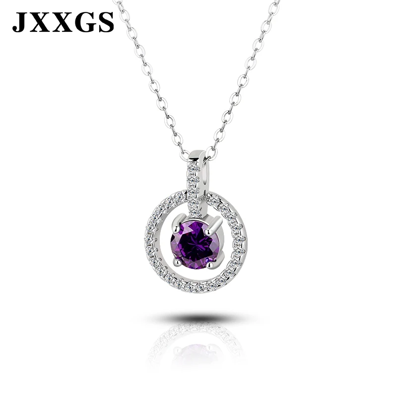 JXXGS 925 пробы серебряная цепочка подвеска женское ожерелье ювелирное изделие