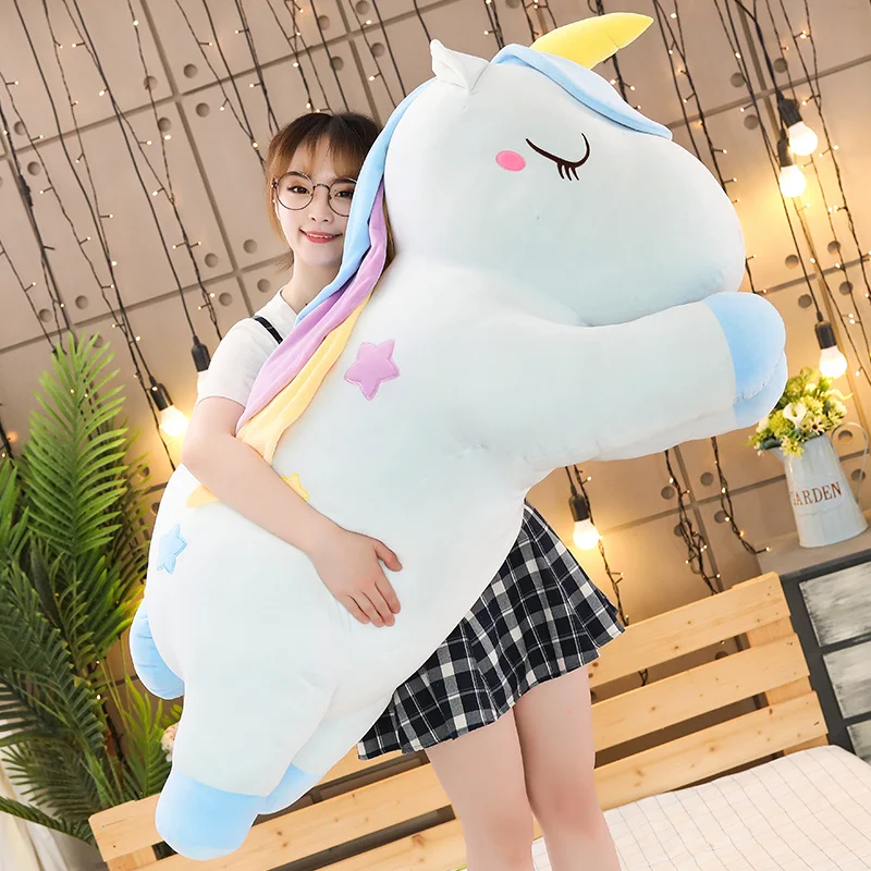 Giant Chubby Unicorn Pillow