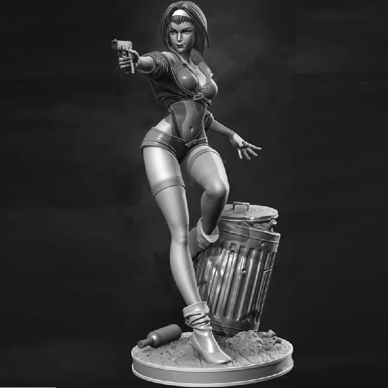 Wonder Woman Unpainted Resin Kits Model GK Figurine 3D Print 30cm 1/6 
