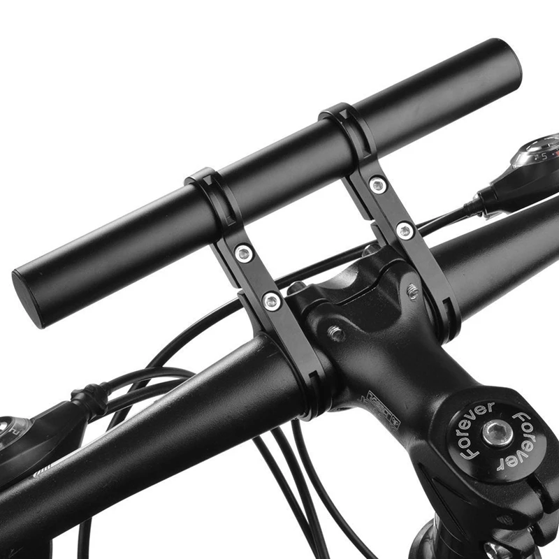 200x22x22mm Bicycle Handlebar Extension Mount Bicycle Bike Accessories Extender Handle Bar for Moutain Bikes Bracket Holder