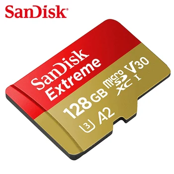 

SanDisk 128GB Microsd Card 32GB TF Flash 64GB 256GB SDXC Memory Card A1/A2 U1/U3 UHS-I C10 cartao de memoria 4K For Smartphone