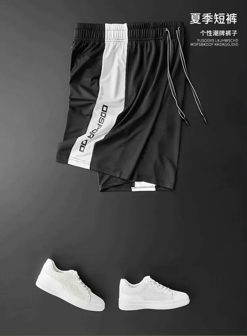 Мужские шорты мужские облегающие короткие брюки фитнес бодибилдинг; бег мужские брендовые прочные спортивные брюки для фитнеса спортивные хлопковые шорты