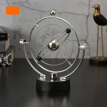 

Silver Funny Planet Celestial Universe Kinetic Orbital Galaxy Wiper Decoration Crafts Table Decoration Figurines & Miniatures