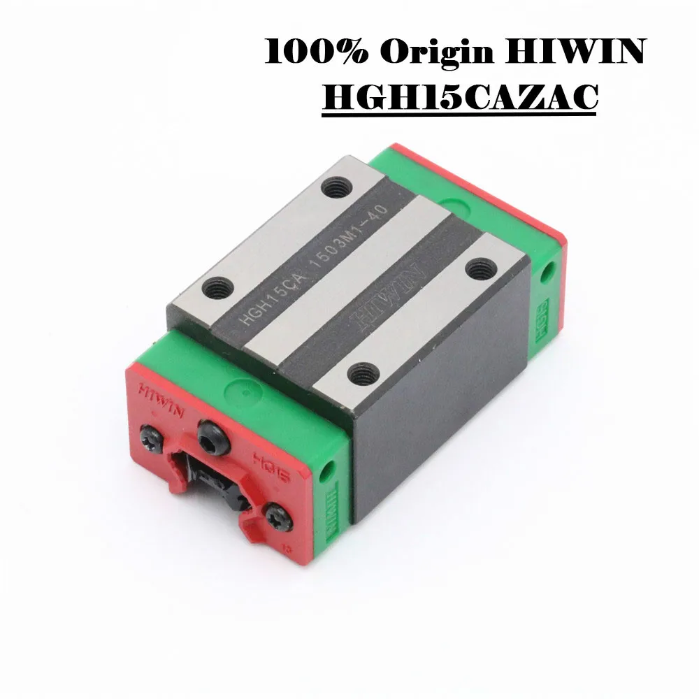 Тайваньские квадратные рельсы Hiwin linar HGH15CAZAC подшипник каретки|Линейные