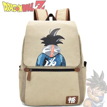 

Anime Dragon Ball Z Backpack Son Goku Knapsack Canvas Backpacks Outdoor Travel Laptop Shoulders Bags Teenage School Bag