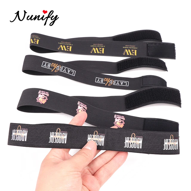 Nunify 5Pcs/Lot Edge Elastic Band Black Edges Hair Wrap For Baby