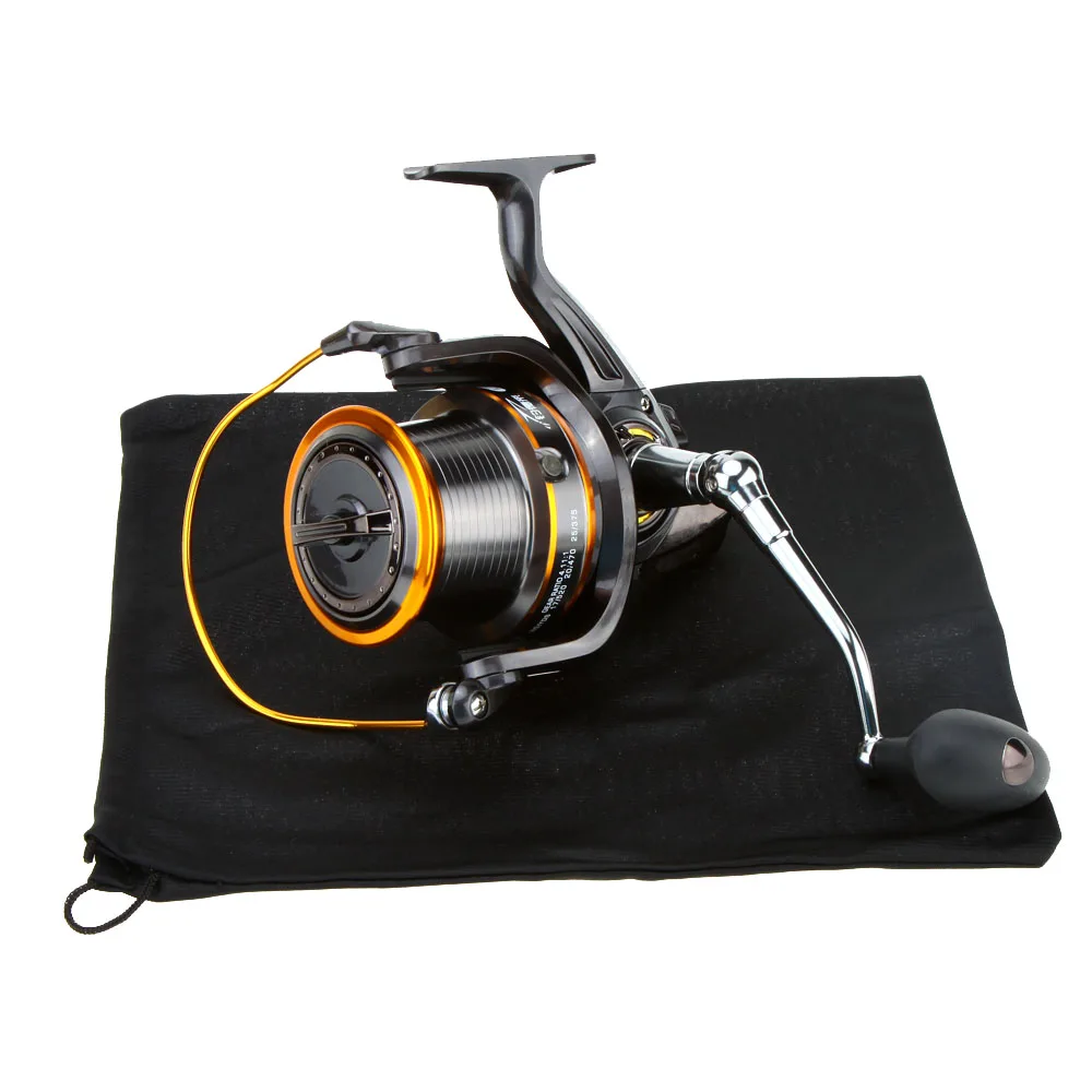 Arvano LJ 9000 Fishing Reel，13Ball Bearings Left/Right Interchangeable Sea Spinning Reel with Spare spool