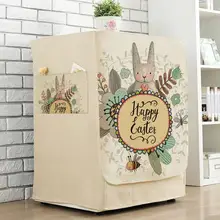 С животным принтом PEVA солнцезащитный крем стиральная машина пылезащитный чехол водонепроницаемый протектор