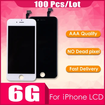 

Wholesale AAA+++ For iPhone 6 LCD 100% Brand New With Touch Screen Digitizer Assembly Replacement Free Shipping