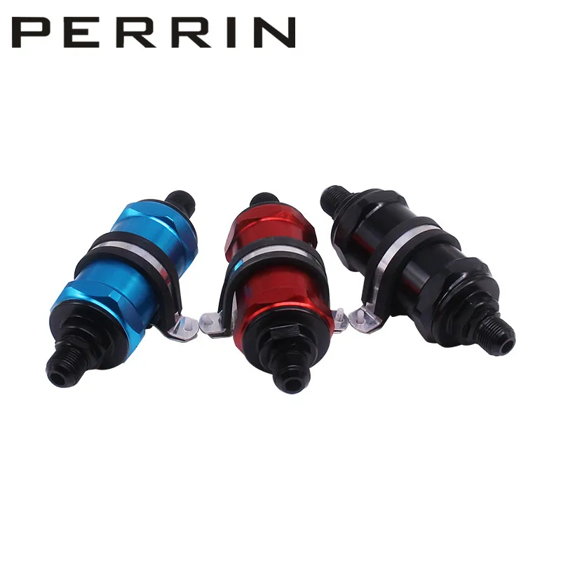 Preto do Filtro de Combustível E85 do An6 An10 com Elemento de Aço Inoxidável de 100 Etanol Inline Mícrons – An8