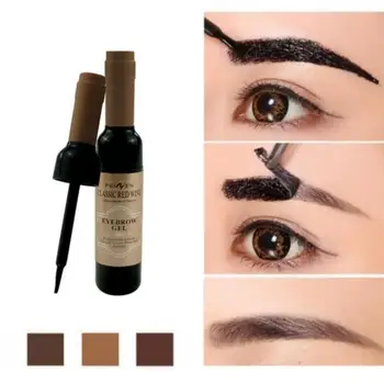 

1Pcs Eyebrow Tattoo Gel Black Coffee Gray Peel Off Eye Brow Shadow Eyebrow Gel Makeup for Women High Pigmented Makeup