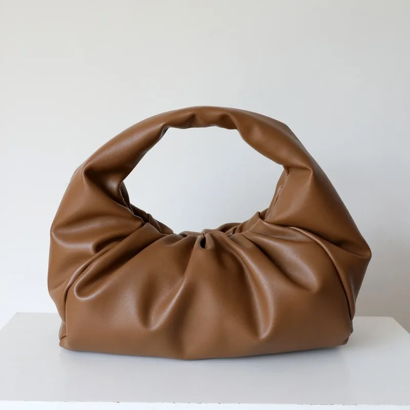 

Spring 2020 New Custom Handbag Large Leather Bag Women's Bag Large Capacity Dumpling Bag Handbag