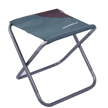 

Outdoor aluminum portable folding stool train Mazar leisure camping fishing chair student stool large