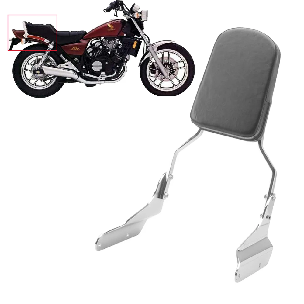 Motorcycle Rear Sissy Bar Backrest Cushion Pad Kit For Honda Magna VF 250 750 VF250 VF750 1994-2003 1999 2000 2001 2002 | Автомобили и