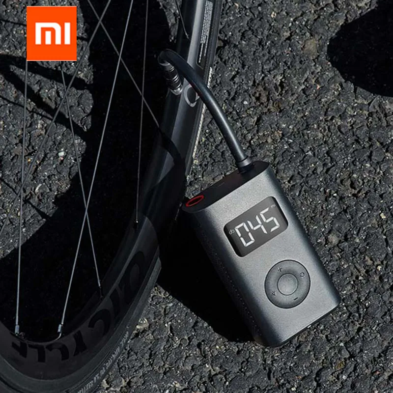  Xiaomi Mijia Smart Portable Digital Tire Pressure Detection Electric Inflator Pump for Bike Motorcy