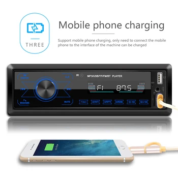 

LCD Touch Screen Car MP3 Player Dual USB Bluetooth Speaker Phone Charging TF Card U Disk AUX FM Radio Car Audio Player