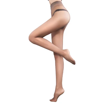 

Women's Tight 15D High Elastic Thin Solid High Waist Ladies Sexy Black Gray Autumn Spring Stocking