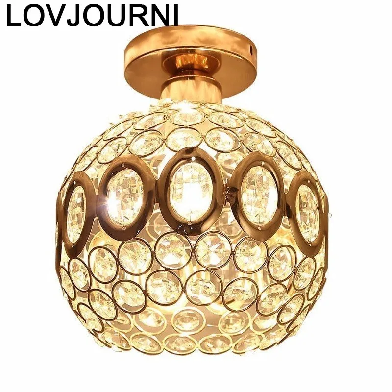 Для Deckenleuchte Lampen Современная лампада Crystal Luminaria Teto Plafonnier светильник для гостиной