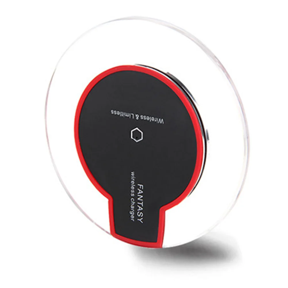 Универсальный Беспроводной Зарядное устройство Pad безграничный зарядки мобильного телефона Зарядное устройство для iPhone и Android