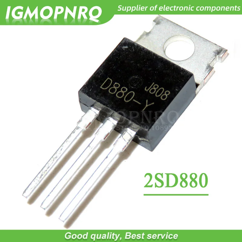 1PCS//5PCS 2SD880-Y 2SD880 D880 NPN Silicon Power Transistors TO220
