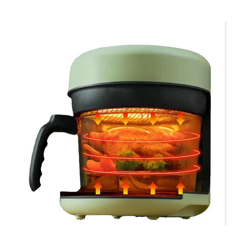 air fryer electric air fryer cecotec oil free fryer air fryer accessories  fryer without oil green household on table for air fry - AliExpress