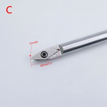 

Wood Turning Tool Woodworking Wood Turning Hand Blades Durable Easy To Install