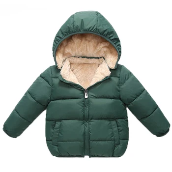 Kids Cashmere Hooded Coat 1
