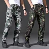 Spring Brand Men Fashion Cargo Pants Multi-pockets Baggy Men Pants Casual Trousers Overalls Camouflage Pants Man 3