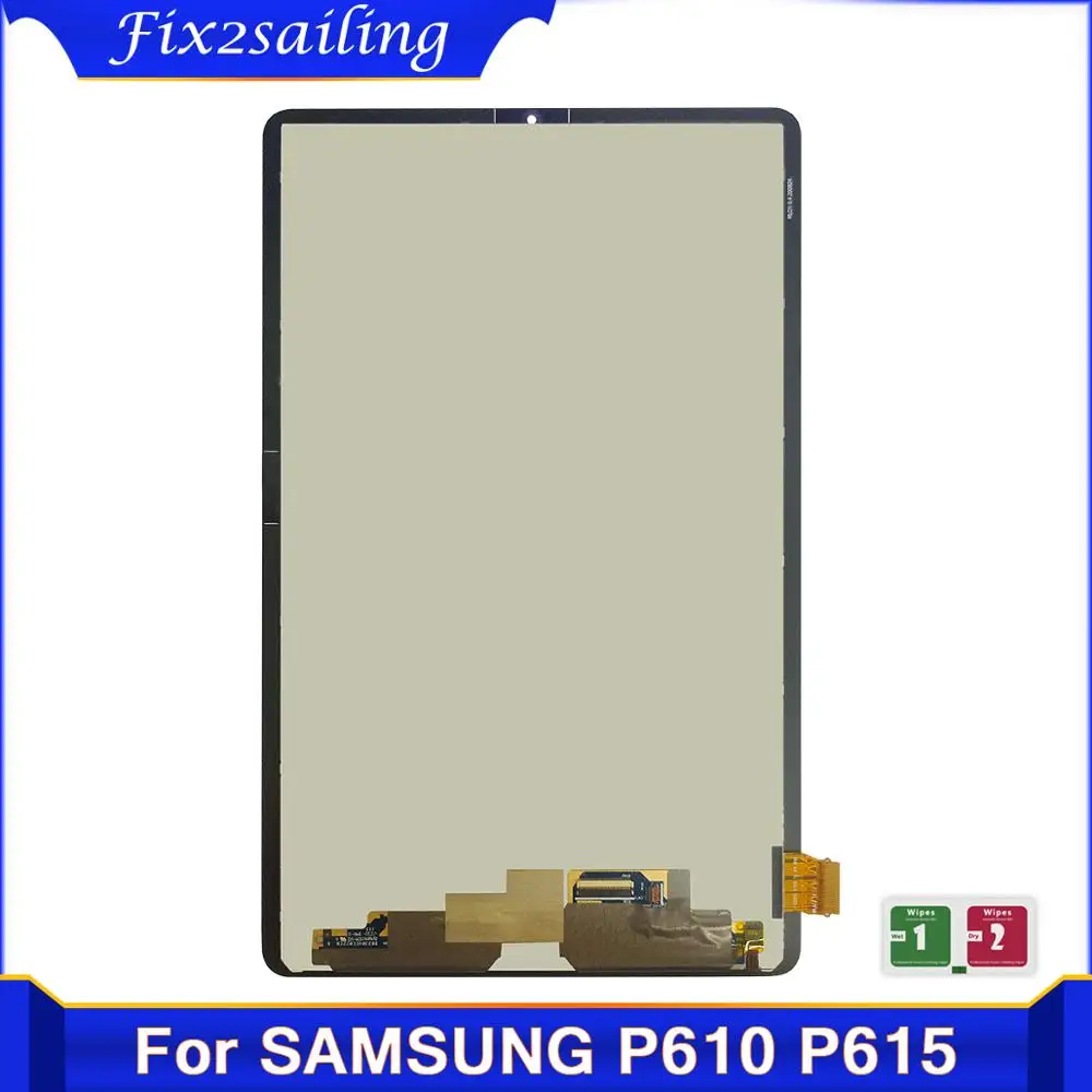 ЖК-дисплей AAA + для Samsung Galaxy Tab S6 Lite SM-P610 P610 P615 с сенсорным экраном и дигитайзером в