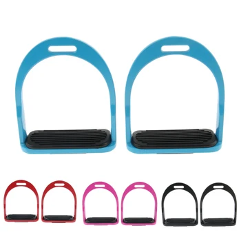 

English Stirrups Riding Equestrian Aluminum Safety Horse Saddle