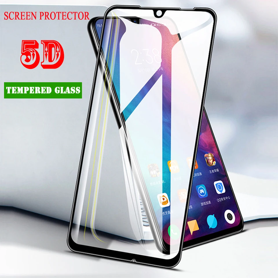 5D 9H протектор экрана для Xiaomi Redmi Note 7 Pro закаленное стекло на телефон защитная пленка для Xiaomi Redmi 6A Note 7 стекло