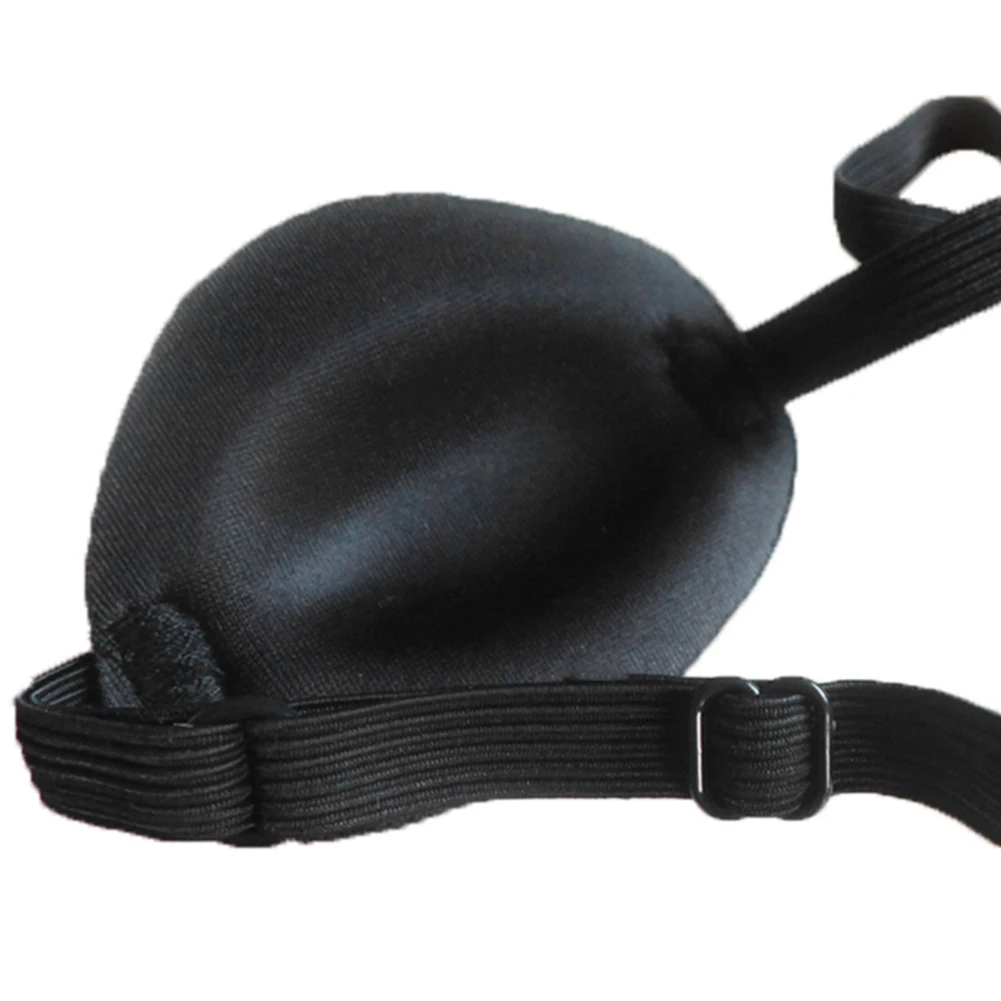 Eye Mask Eye Patch Amblyopia Eye Mask Adult Kids Strabismus Eye Training Single Patch Cover Adjustable Eyeshade Filled Strabismus Eyes Training