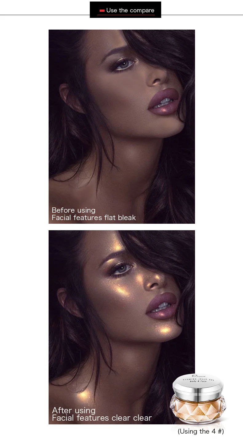 clear highlighter makeup