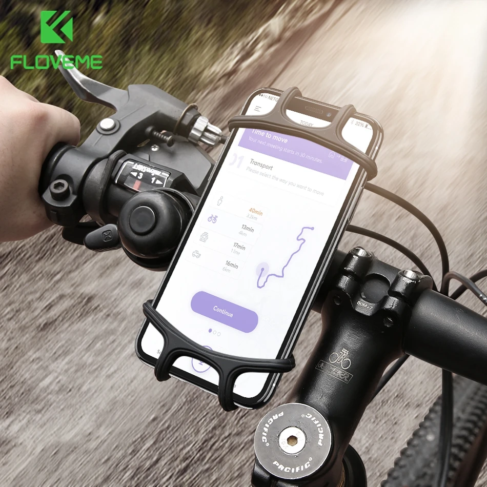  FLOVEME Fahrrad Telefon Halter Universal Motorrad Fahrrad Mobile Handy Stehen Lenker Clip Halter Fü