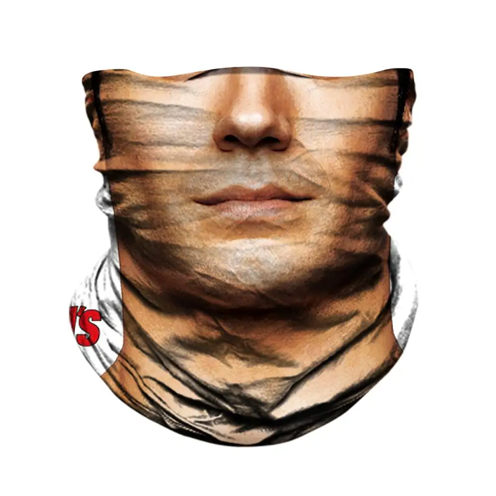 3D маска для лица Mascarillas Neck Gaiter на открытом воздухе Braga Cuello The Dark Knight Лыжная