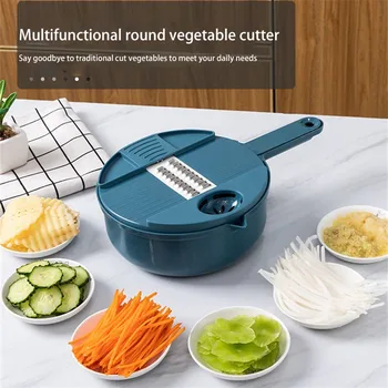 

TTLIFE Multi-Function Mandoline Slicer Cutting Food Potato Carrot Veggie Grater Chopper Kitchen Cutting Machine Cheese Grater