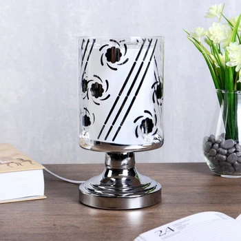 

Aroma lamp touch "Jasmine" 1xg4 20 W Chrome 11,5 х11,5 х23 cm. 4430129