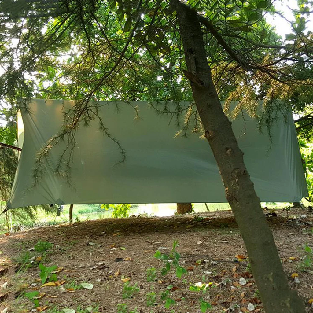 

Waterproof Camping Tent 4 People Tent Cover Footprint Basha Bivi Shelter