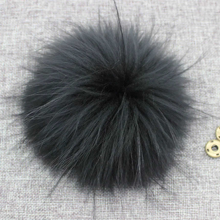 Помпоны из натурального меха енота для сумок 5 шт./лот 12 13 14 15 см|raccoon fur pompom|fur pompomfur