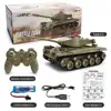 JJRC 1/30 RC Tank Battle 2.4G Remote Control Programmable Crawler Tank Sound Effects Military Tank Model Rc Car Toy for Boys Kid 6