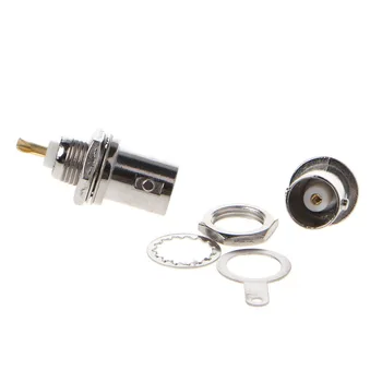 

5 Pcs/Set BNC Female Connectors Chassis Panel Mount Monitor Accessories KQS8