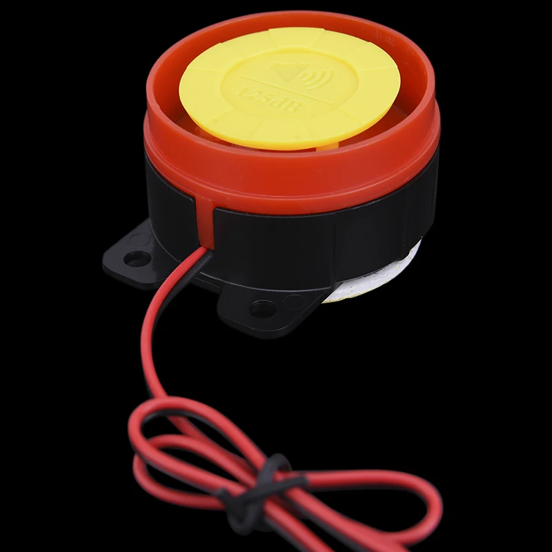 Car ATV Motorcycle Truck Bicycle Loud Horn Klaxon 125db 12V Electric Universal bicycle horn