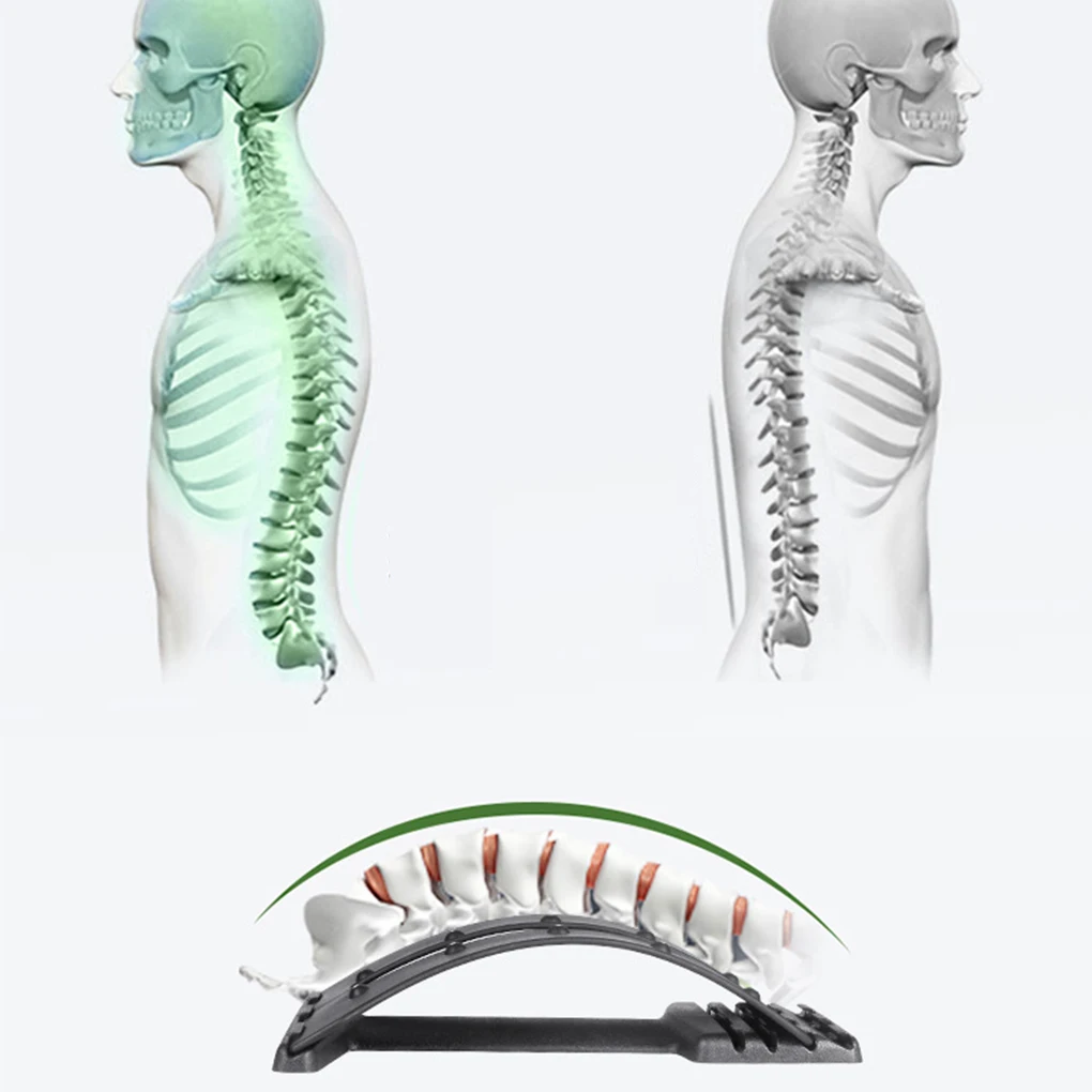 Многоуровневое растягивающее устройство для спины, корректное Шейное позвонки, поясничное тяговое устройство, поясничное массажное средство для спины