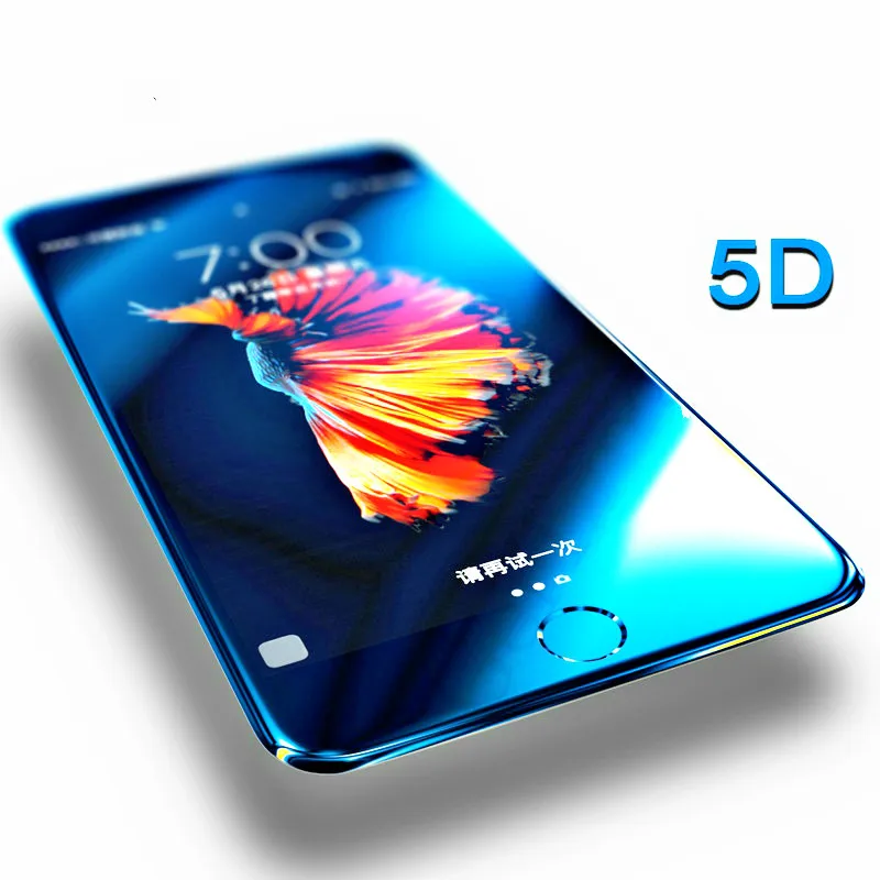 ABAY 5D Премиум Закаленное стекло для IPhone X XS 7 8 6 S Plus полное покрытие протектор