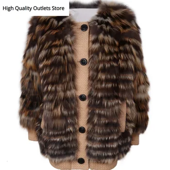 

natural fur coat ladies real fur coat women fox fur coat